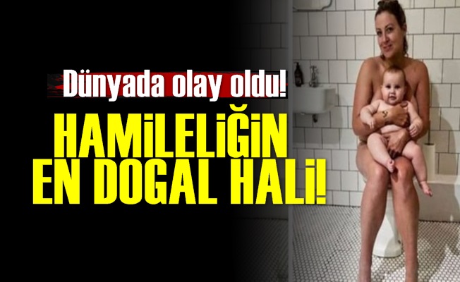 Hamileliğin En Doğal Hali…