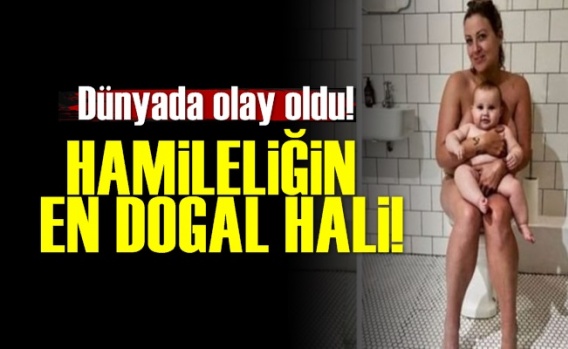 Hamileliğin En Doğal Hali!