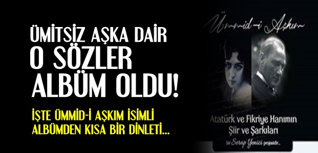 HAZİN SONLU AŞK ALBÜM OLDU…