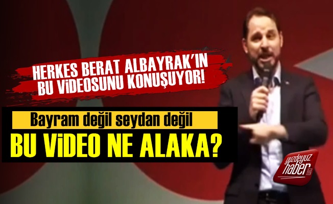 Herkes Berat Albayrak'ın Bu Videosunu Konuşuyor!