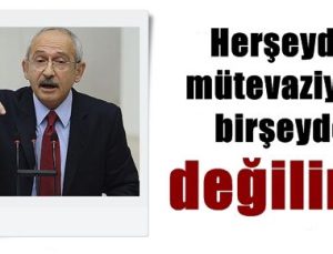 HERŞEYDE MÜTEVAZİYİM BİRŞEY DE DEĞİLİM…