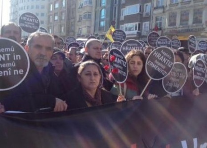 HRANT İÇİN YÜRÜDÜLER…