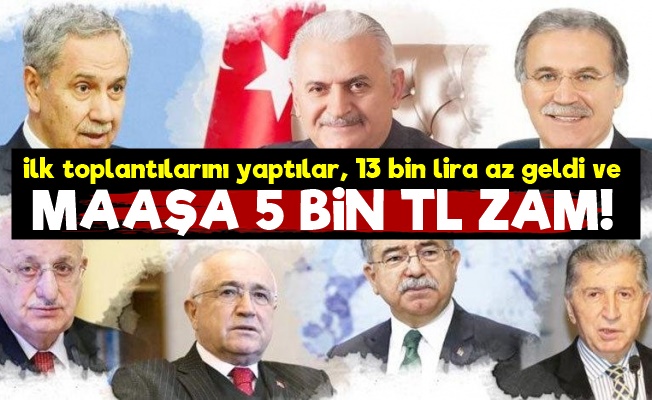 İlk İşleri Maaşlarına 5 Bin TL Zam Yapmak Oldu!