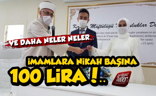 İmamlara Nikah Başına 100 Lira Talebi!