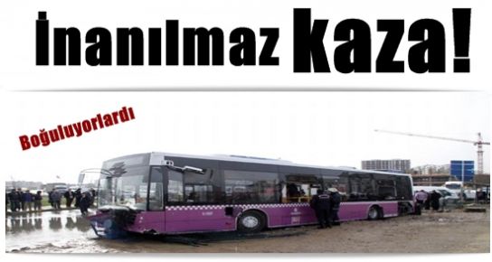 İNANILMAZ KAZA!