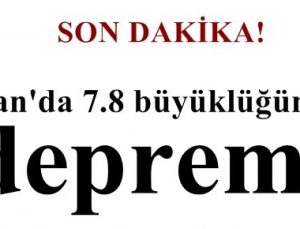 İRAN’DA 7.8 BÜYÜKLÜĞÜNDE DEPREM