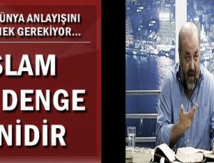 İslam Denge Dinidir: İhsan Eliaçık’tan “Altın Oran” Analizi