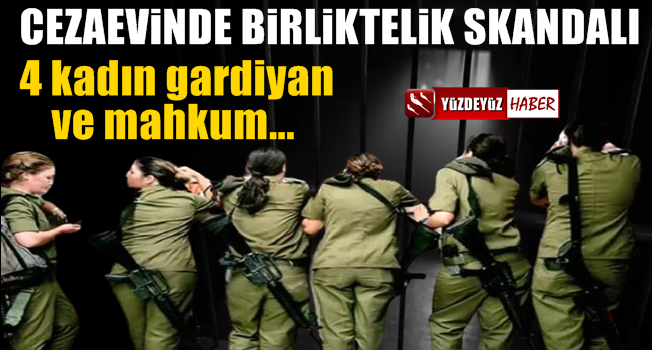 İsrail'de kadın gardiyanlar Filistinli mahkumla…