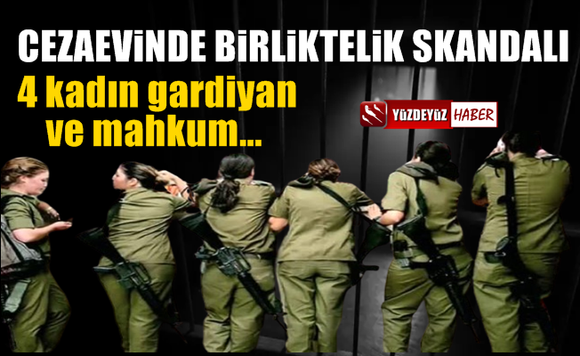 İsrail'de kadın gardiyanlar Filistinli mahkumla…