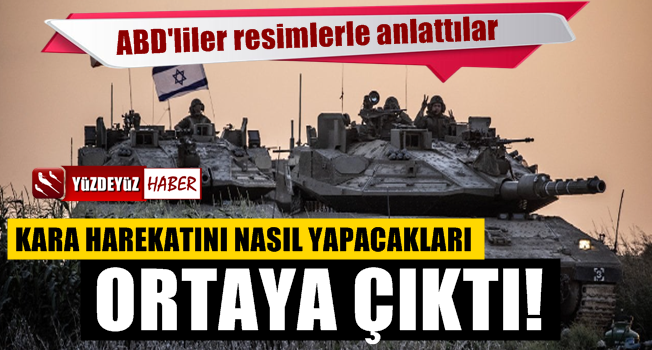 İsrail'in Gazze'ye kara harekatını ABD'liler resimlerle anlattı