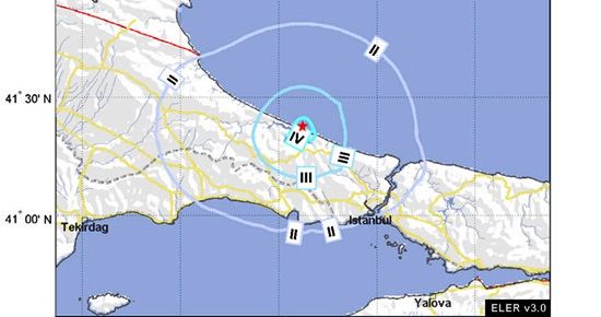 İSTANBUL’DA DEPREM!