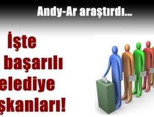 İŞTE EN BAŞARILI BELEDİYE BAŞKANLARI