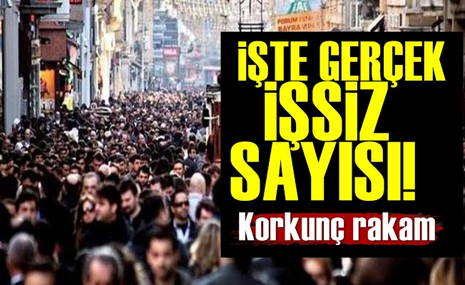 İşte Gerçek İşsiz Sayısı!