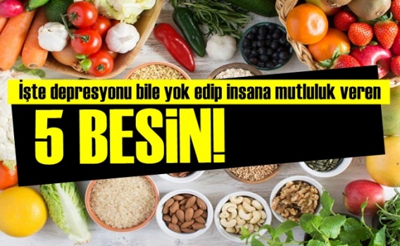 İşte İnsanı Mutlu Eden 5 Yiyecek!