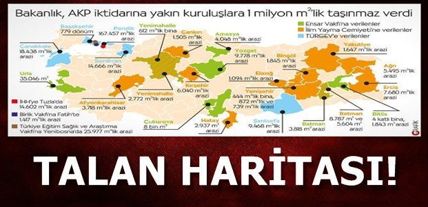 İŞTE O HARİTA!