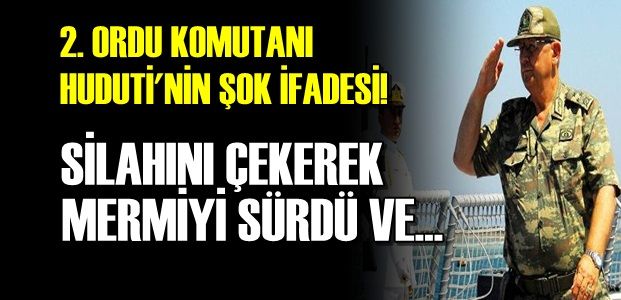 İŞTE O ŞOK İFADE