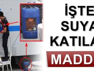 İŞTE SUYA KATILAN O MADDE!