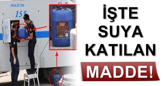 İŞTE SUYA KATILAN O MADDE!