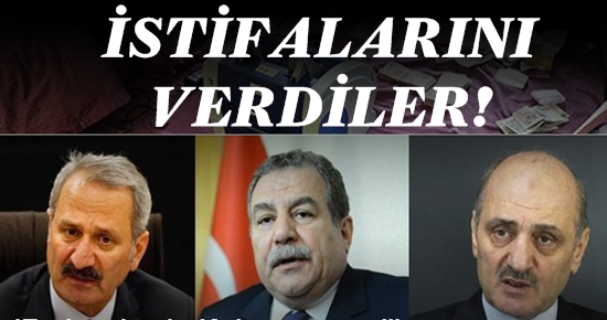 İSTİFALARINI VERDİLER!