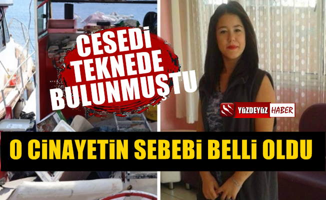 İzmir'de tekne cinayetinin sebebi belli oldu