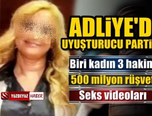 Kadın Hakim ve Arkadaşlarından Adliyede Uyuşturucu Partisi