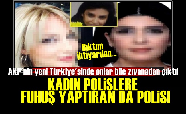 Kadın Polis Arkadaşlarına Fuhuş Yaptırmış!