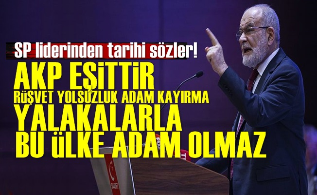 Karamollaoğlu'ndan Tarihi Konuşma!