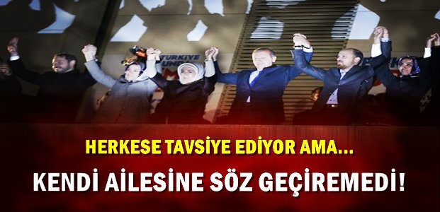 KENDİ AİLESİNE SÖZÜNÜ GEÇİREMEDİ!
