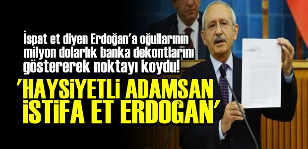 KILIÇDAROĞLU BELGELERİ TEK TEK AÇIKLADI!