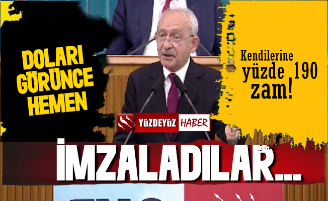 Kılıçdaroğlu: Doları Görünce Anında İmzayı Attılar Ama…