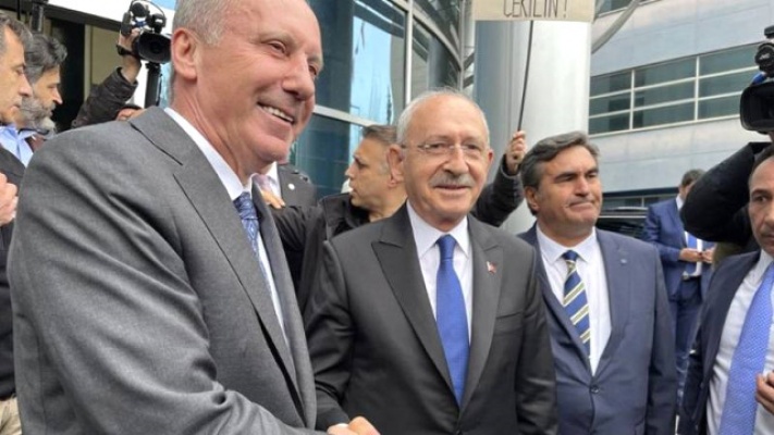 Kılıçdaroğlu-İnce görüşmesi başladı