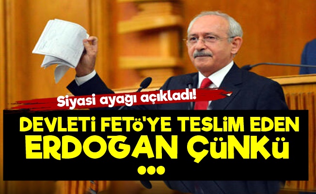 Kılıçdaroğlu O İsmi Açıkladı! 'Erdoğan Çünkü…'