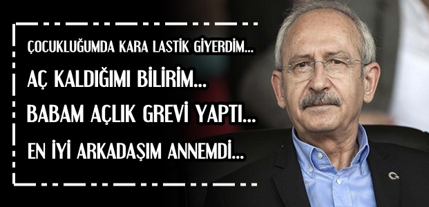 KILIÇDAROĞLU O YILLARI ANLATTI…