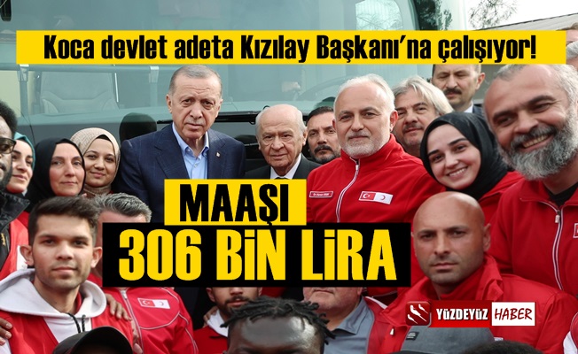 Kızılay Başkanı'na 12 şirketten aylık 306 bin lira