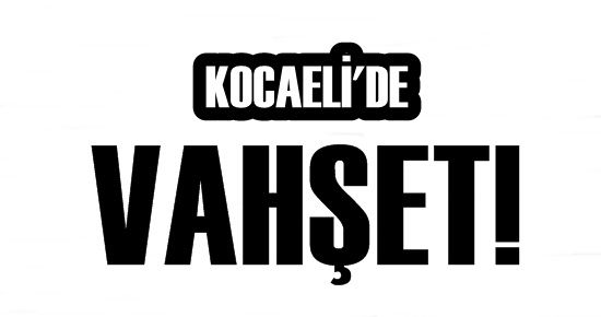 KOCAELİ’DE VAHŞET!