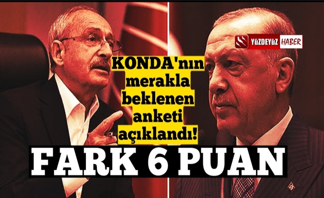 KONDA'nın anketinde Kılıçdaroğlu fark attı