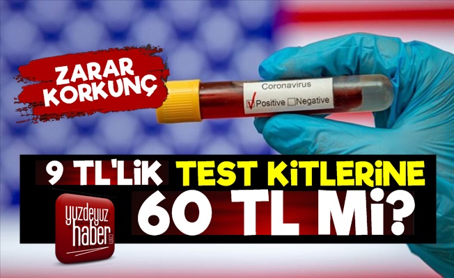 Korona Test Kitinde Vurgun İddiası!