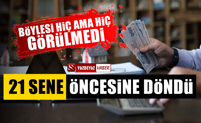 Kredi faizleri 21 sene öncesine döndü, kredi almak artık…