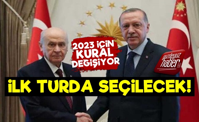 Kural Değişiyor! Erdoğan İlk Turda İşi Bitirecek