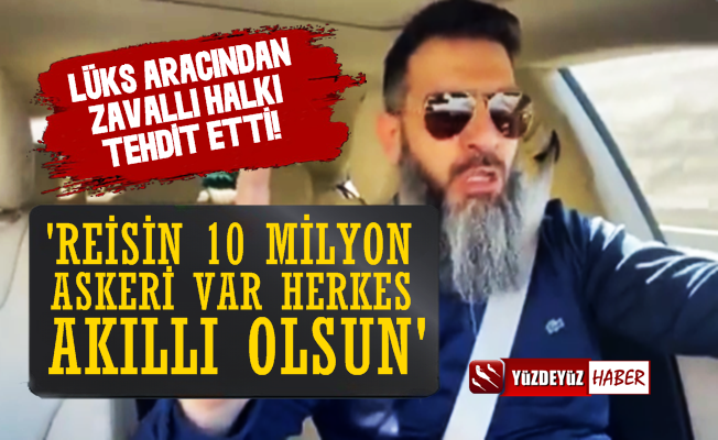 Lacoste Giyen AKP'li Milleti Tehdit Etti: Akıllı Olun Yoksa