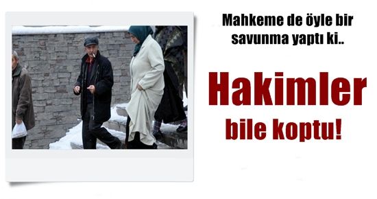 MAHKEME HEYETİ BİLE KENDİNİ TUTAMADI!