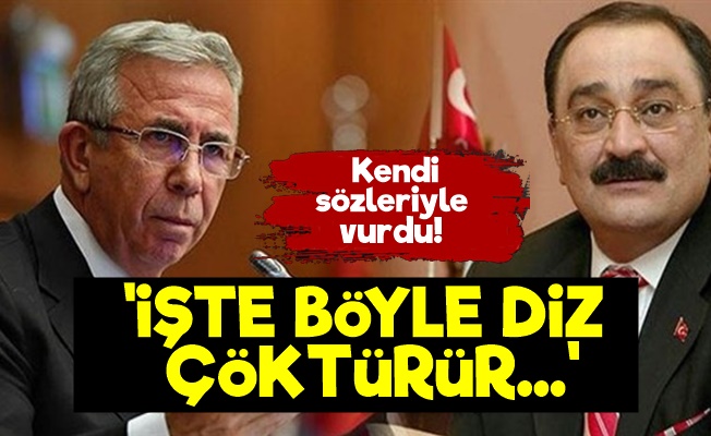 Mansur Yavaş Aygün'ü Kendi Sözleriyle Vurdu!