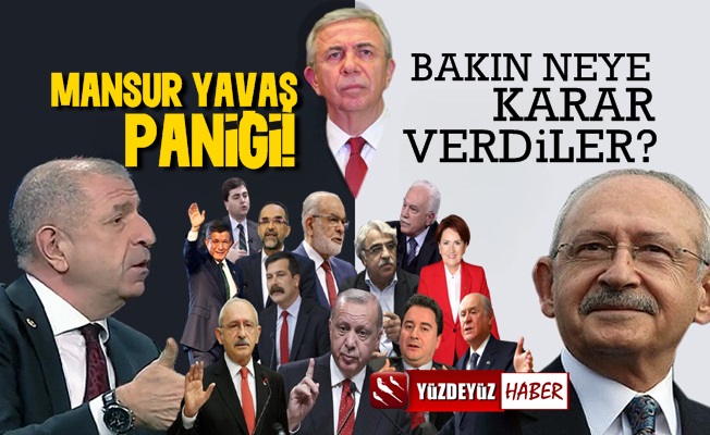 Mansur Yavaş Paniği, Bakın İktidarı, Muhalefeti Neye Karar Verdi?