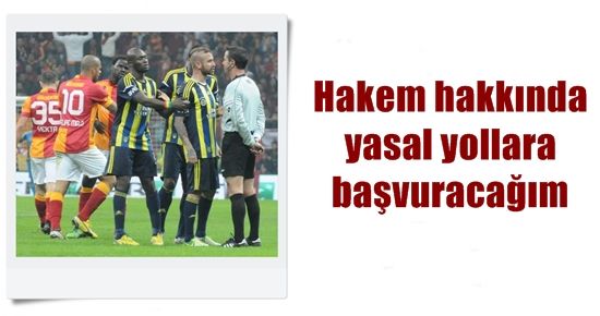 MEİRELES HAKEMİ MAHKEMEYE VERİYOR!