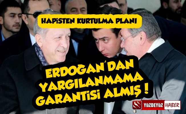 Melih Gökçek Erdoğan'dan Yargılanmama Garantisi Almış!