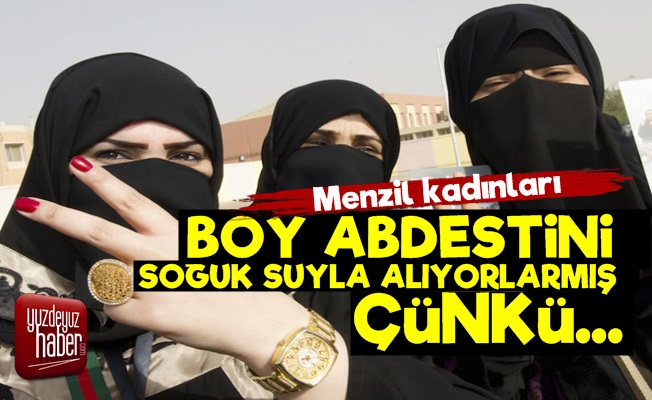 Menzil Kadınlarına Soğuk Sulu Boy Abdesti!