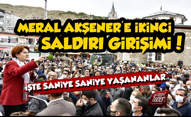 Meral Akşener'e Sivas'ta Saldırı…