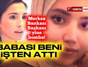 Merkez Bankası Başkanı yine bomba! Çalışanı CİMER'e şikayet etti: "Hafize Gaye Erkan'ın babası tarafından işten çıkartıldım!" dedi!