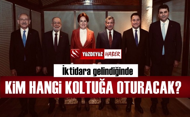 Millet İttifakı'nda Kim Hangi Koltuğa Oturacak?