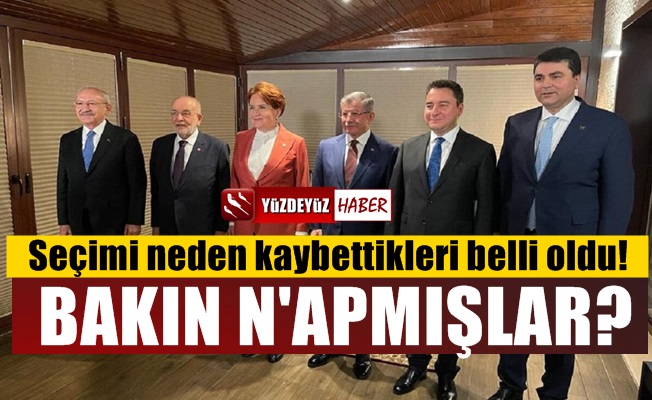 Millet İttifakı'nın seçimi neden kaybettiği belli oldu!